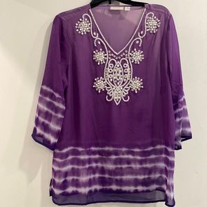 Women’s tunic see-through